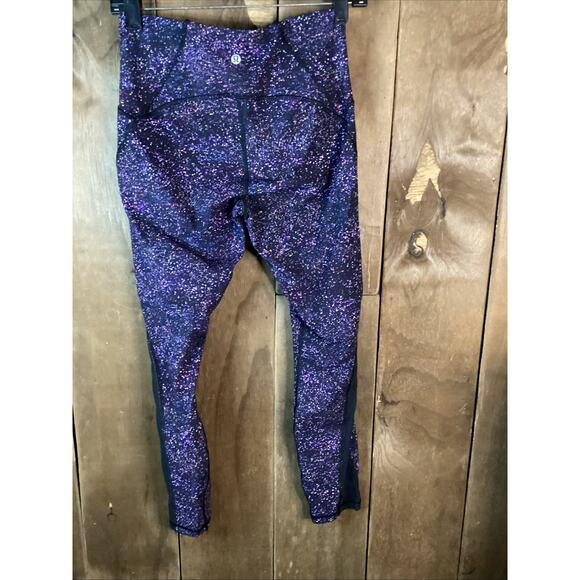 Lululemon Crystalline Purple Wunder Under Jeggings Size 8 - Picture 4 of 5